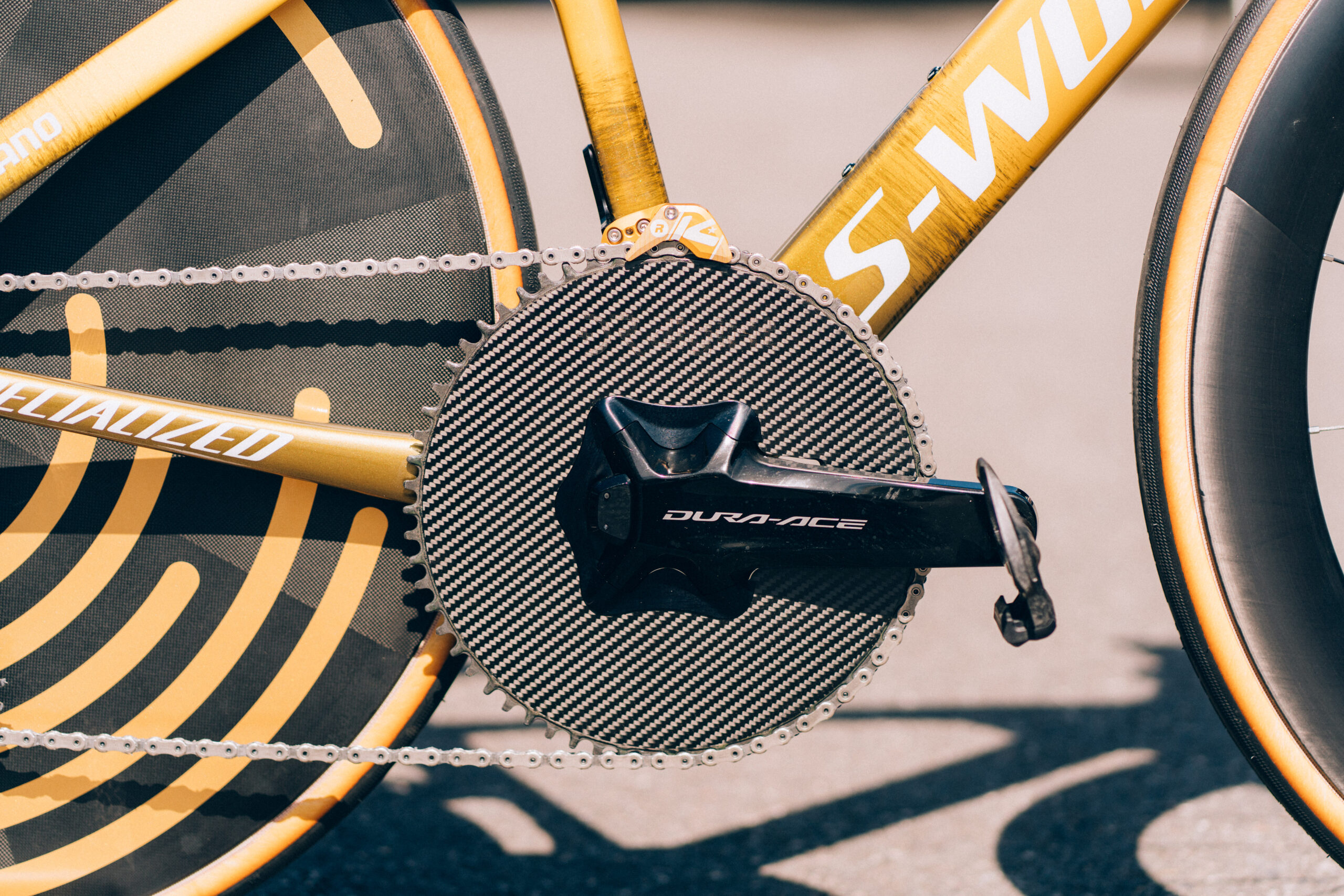 Remco Evenepoel's time trial bike