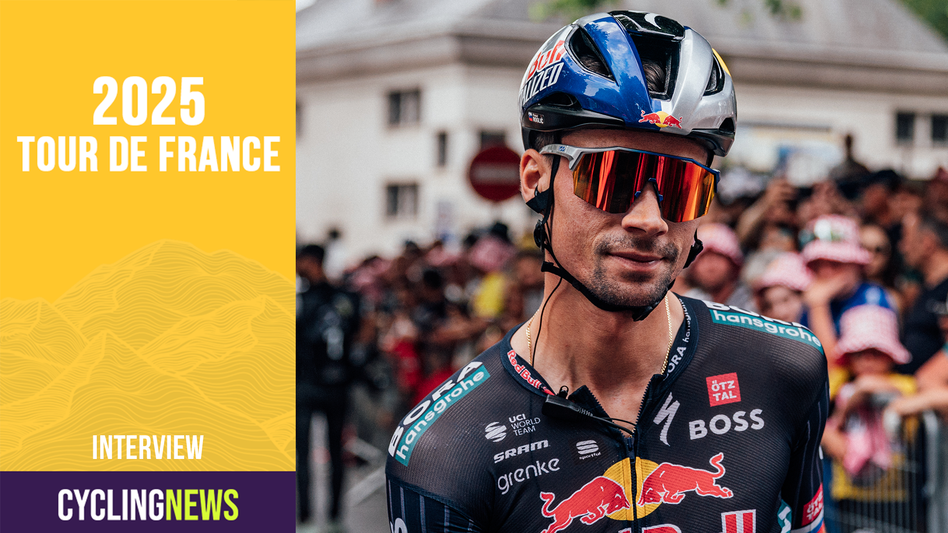Tour de France Primož Roglič Carousel Banner