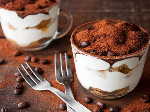 Receta de tiramisú ultra ligera