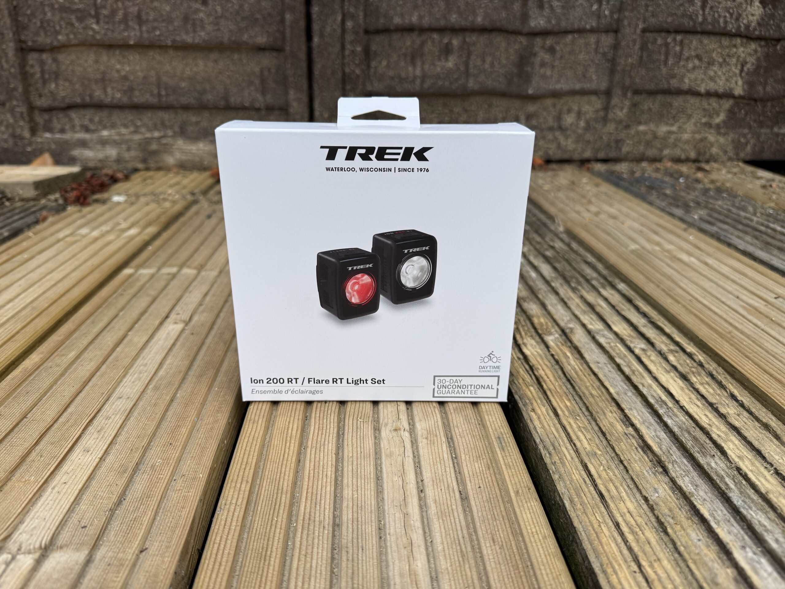 Trek Ion 200 RT and Flare RT lights