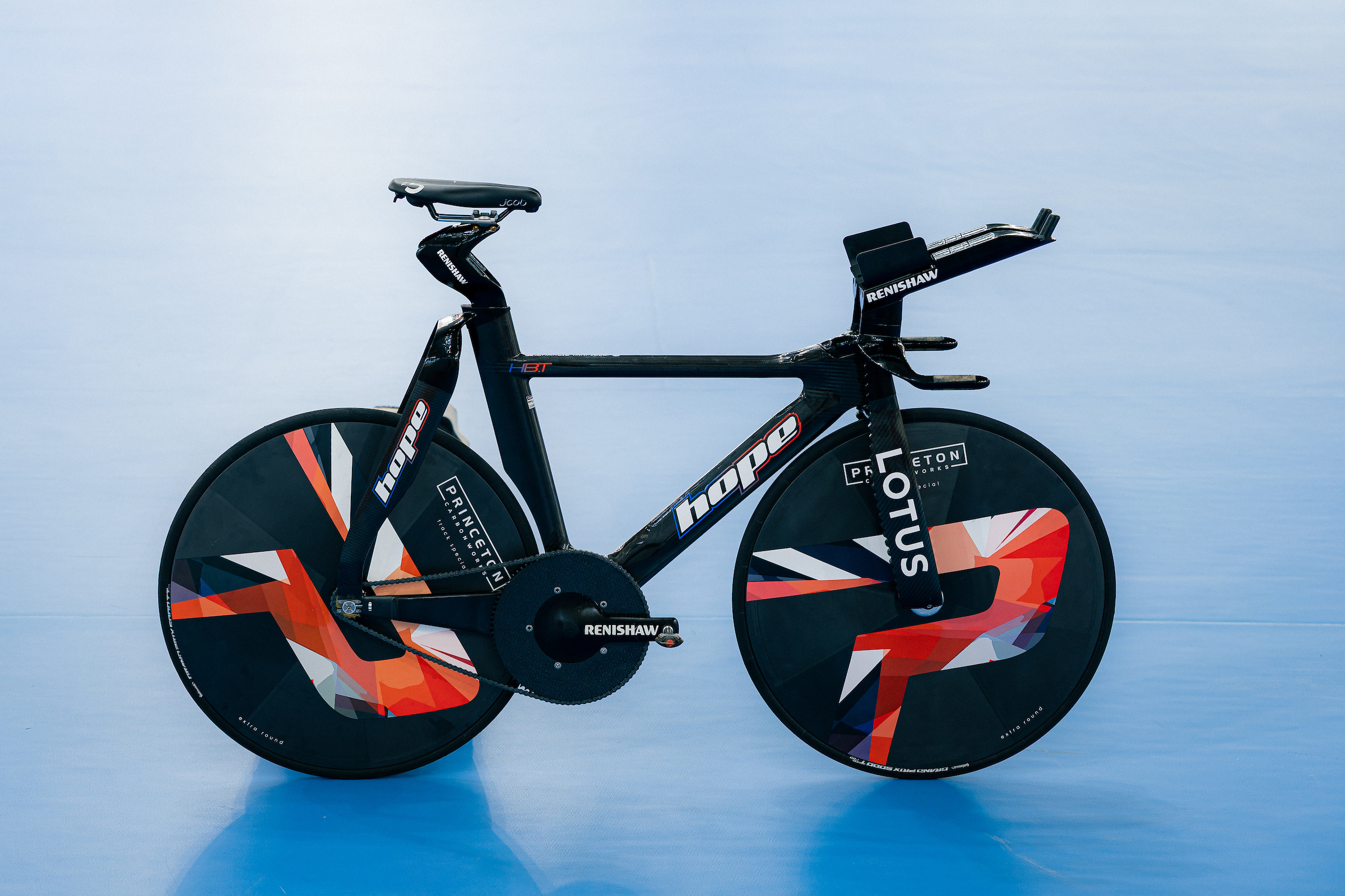 Detalles de la esperanza hb.t utilizada por el equipo de ciclismo de GB