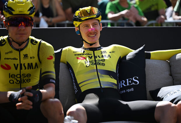 ANDORRA LA VELLA, ANDORRA - AUGUST 29: Matteo Jorgenson of The United States and Team Visma