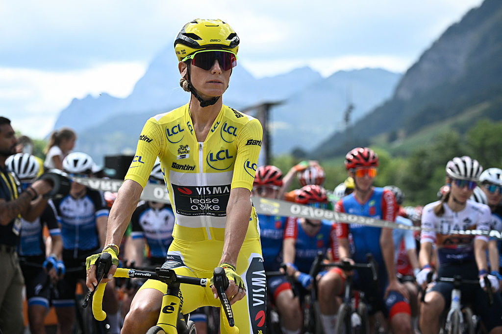 Yellow jersey of overall leader, Team Visma
