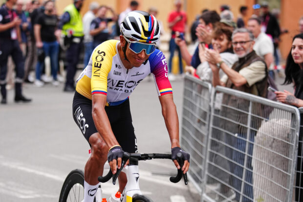 MODENA, ITALY - MAY 22: Ineos Grenadiers rider Egan Bernal before the 12th stage of the 108th Giro d'Italia cycling race on May 22, 2025 in Modena, Italy. (Photo by Alessandro Levati/Getty Images)