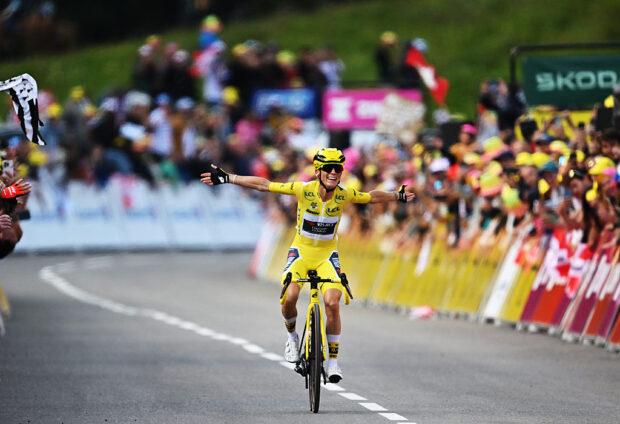 CHATEL LES PORTES DU SOLEIL, FRANCE - AUGUST 03: Pauline Ferrand-Prevot of France and Team Visma