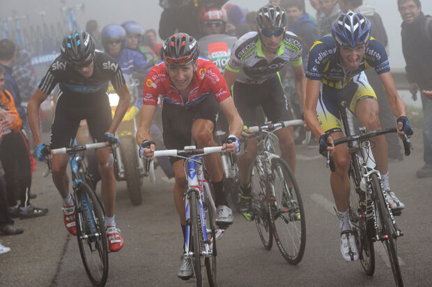 Wout Poels at the 2011 Vuelta a España