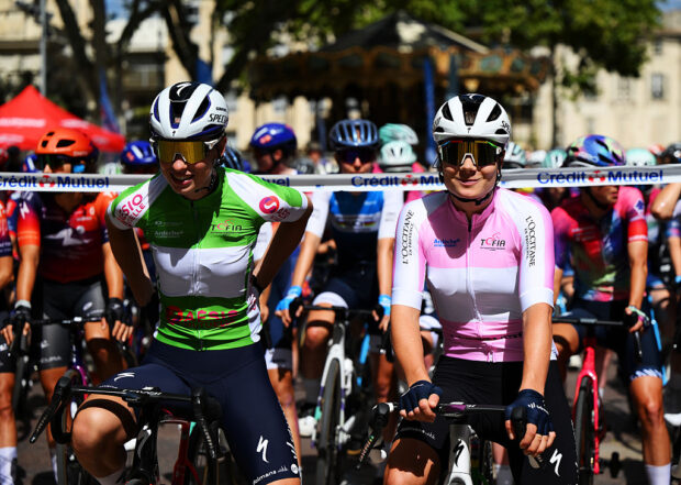 Lotte Kopecky at the Tour Cycliste Féminin International de l'Ardèche 2025