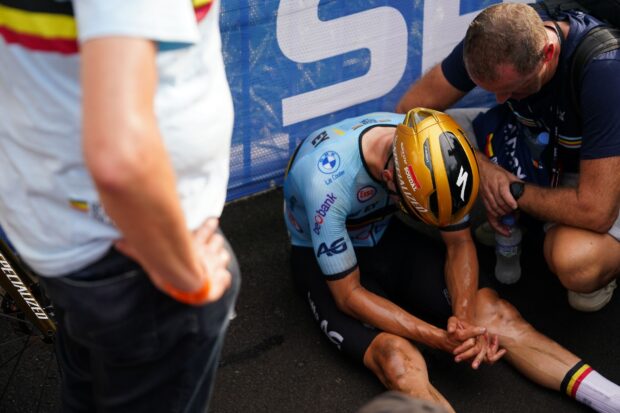 'Frustración porque sabía que podría ser diferente': Remco Evenepoel fuerte pierde el doble de campeonatos mundiales después de un calambre en el momento crucial