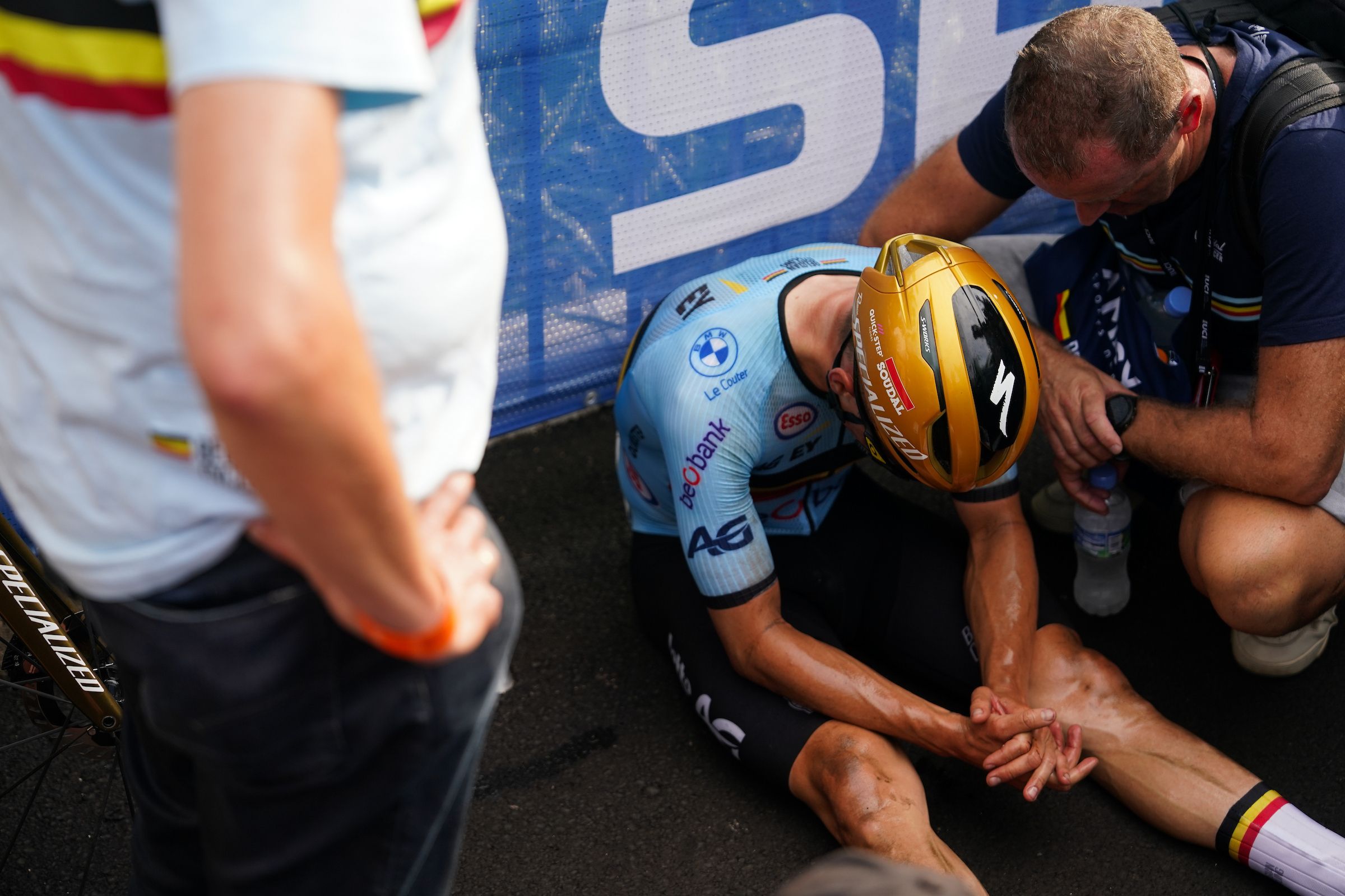 'Frustración porque sabía que podría ser diferente': Remco Evenepoel fuerte pierde el doble de campeonatos mundiales después de un calambre en el momento crucial
