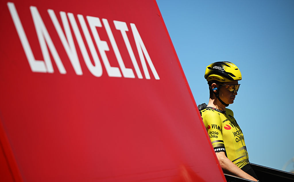 MONZON, SPAIN - AUGUST 30: Sepp Kuss of The United States and Team Visma