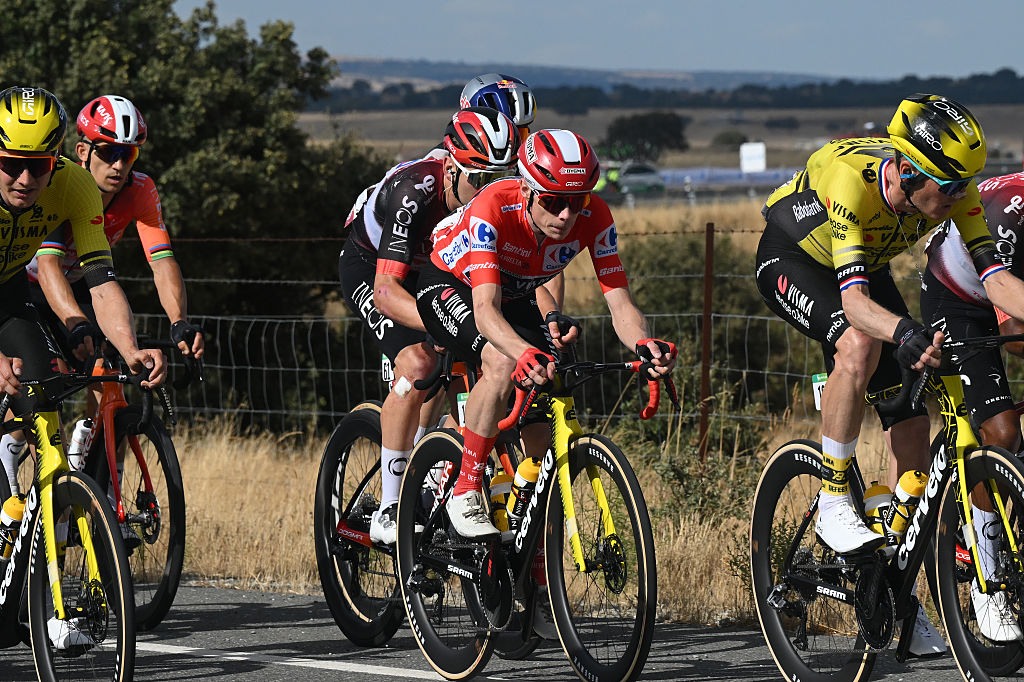 Jonas Vingegaard on stage 19