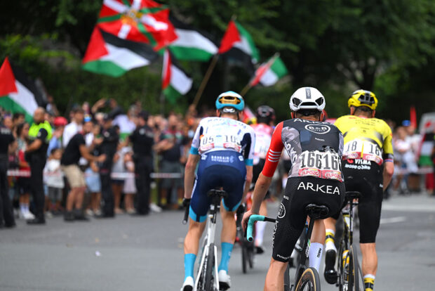 Stage 11 neutralised due to protests at the Vuelta a España 2025