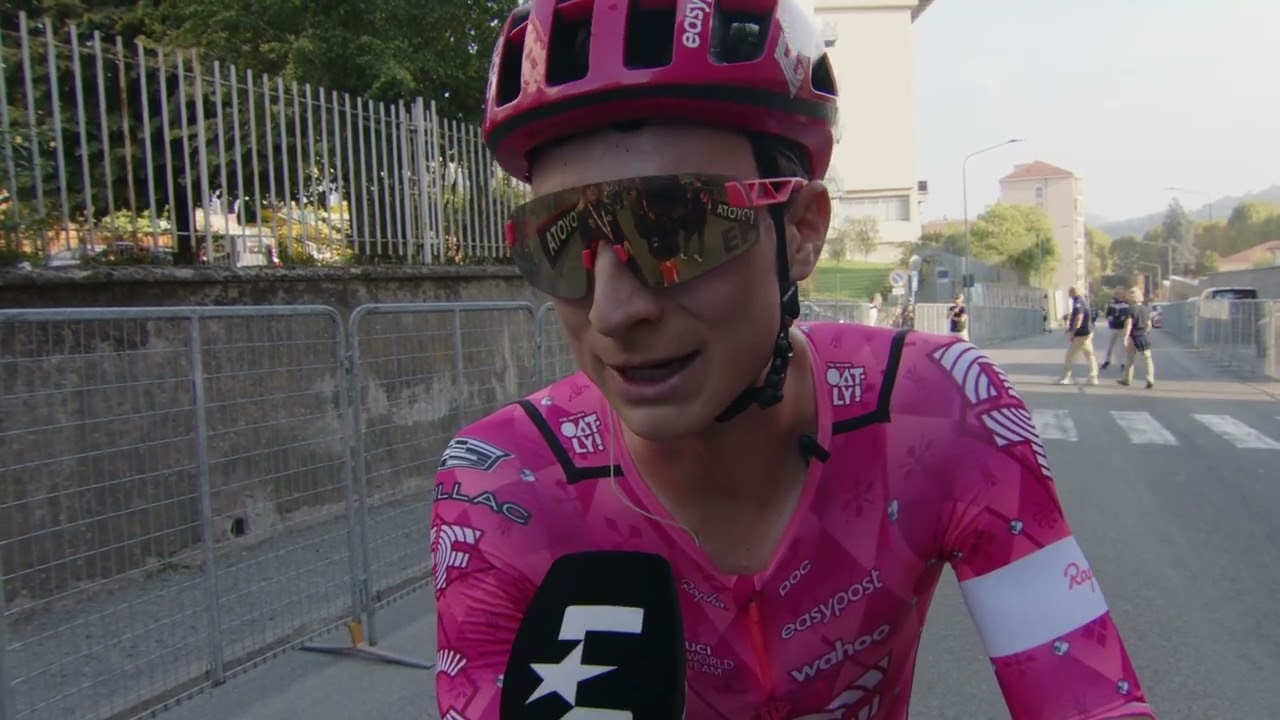Neilson Powless - Entrevista al final - Gran Piemonte 2025 - YouTube