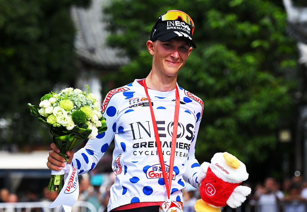 2025 Tour of Guangxi stage 2: Ineos Grenadiers Peter Øxenberg took the leader's jersey of the mountains classification