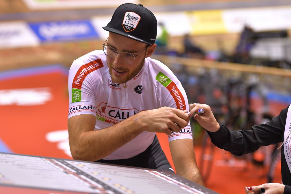 Jan-Willem van Schip at a track race