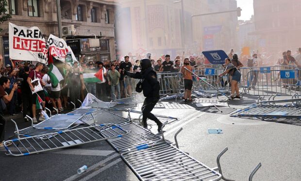 2025 Vuelta a España stage 21: protests led to barriers being thrown on the roads and the race's last day being cancelled