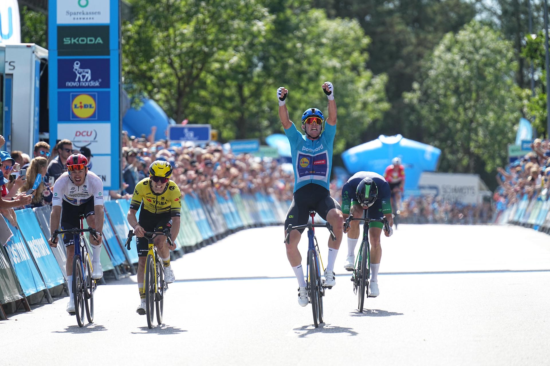 Mads Pedersen (Lidl-Trek) gana el recorrido por Dinamarca Etapa 4