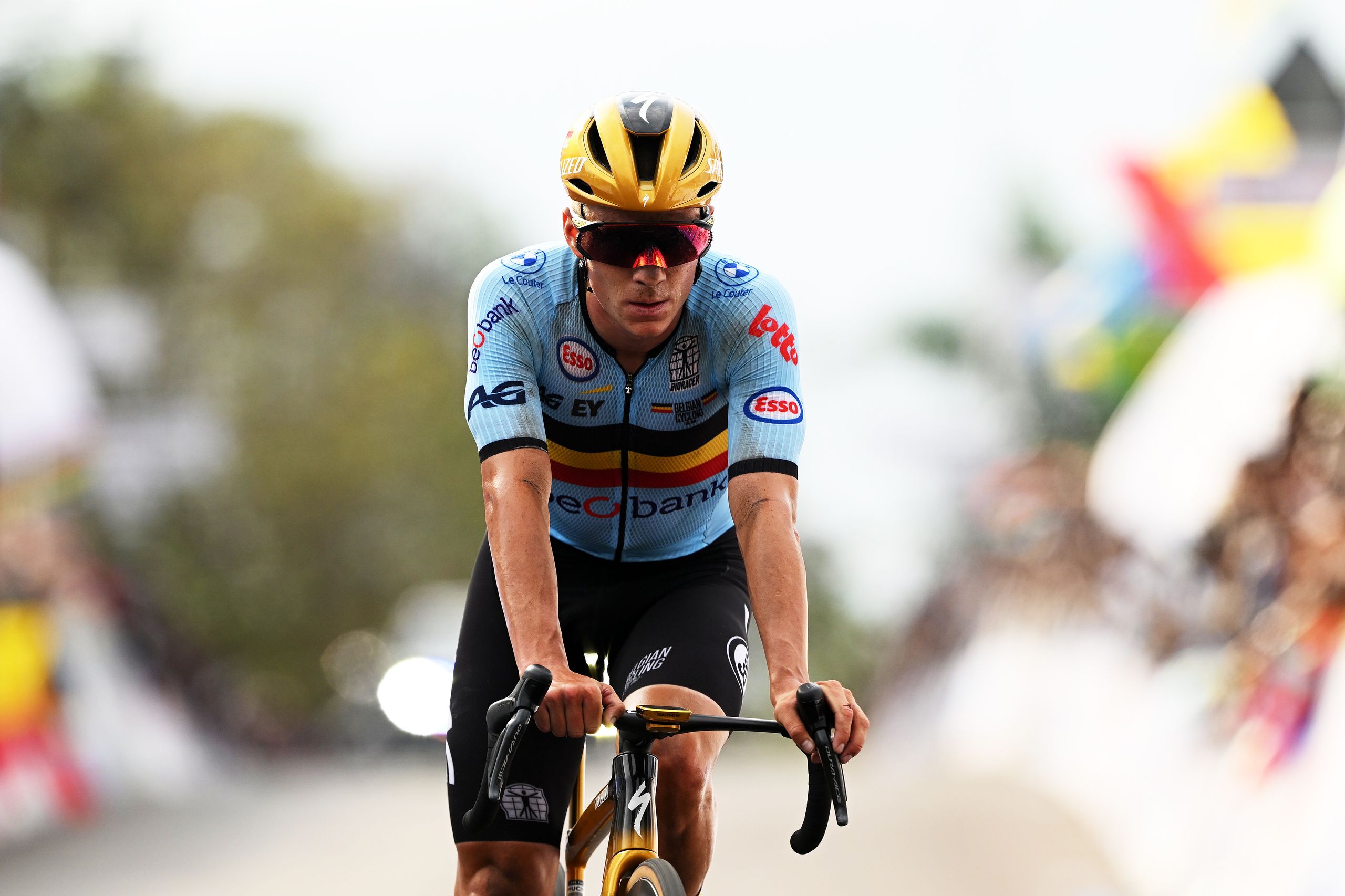 "No es como si se vaya a ser venganza": Remco Evenepoel sale de Ruanda Worlds a Francia para la contrarreloj del Campeonato de Europa del miércoles