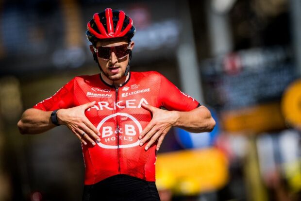 Kévin Vauquelin wins in Bologna in the 2024 Tour de France
