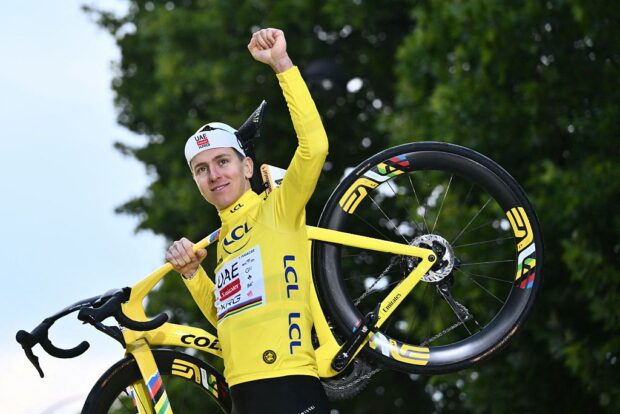 2025 Tour de France winner Tadej Pogačar
