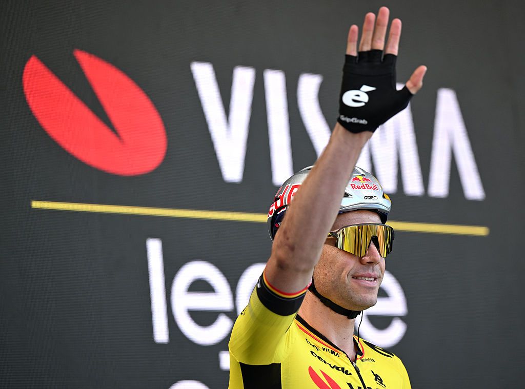 QUEBEC CITY, QUEBEC - SEPTEMBER 12: Wout Van Aert of Belgium and Team Visma