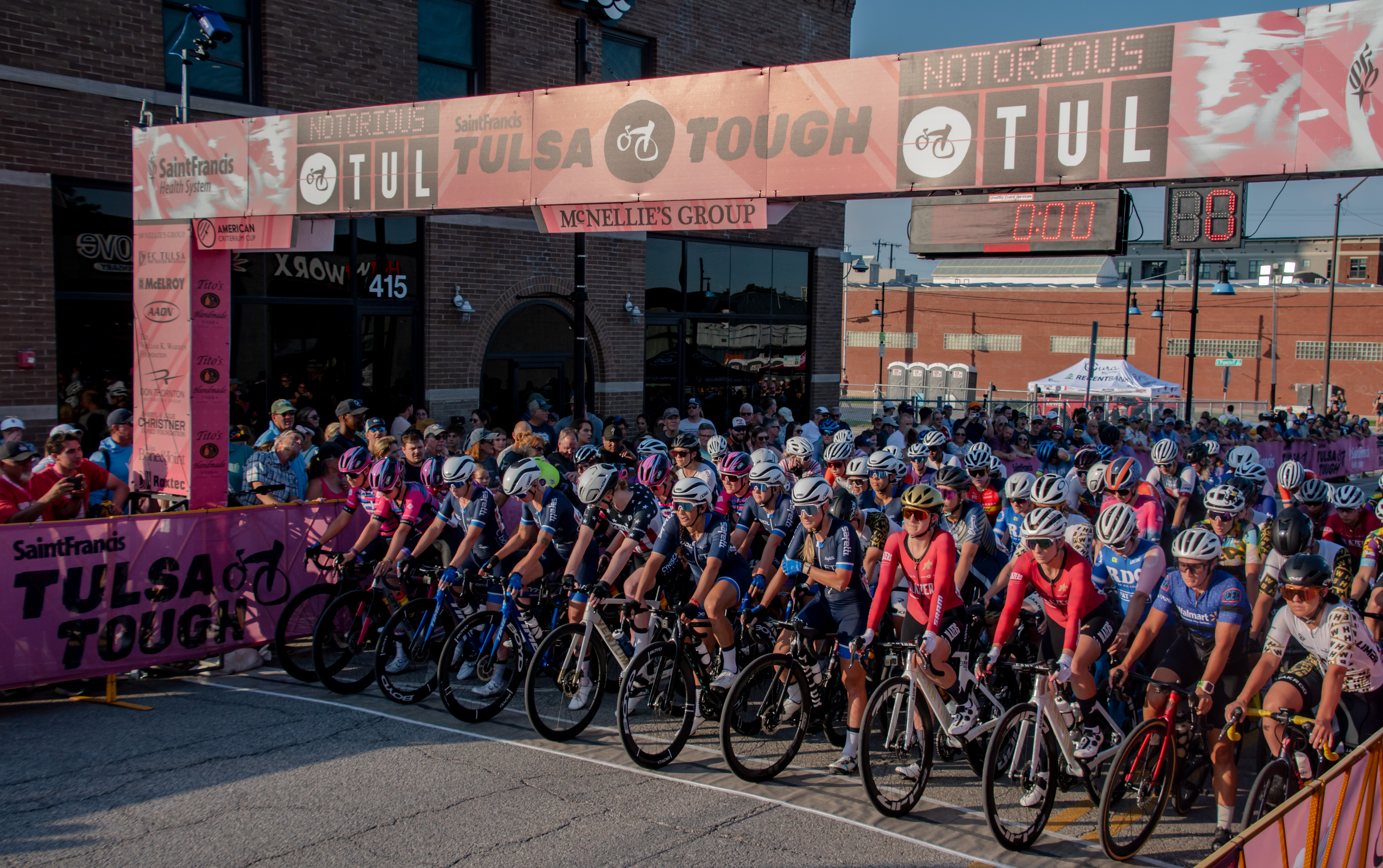 Saint Francis Tulsa Tough ha sido parte de la American Criterium Cup desde el lanzamiento de la serie en 2022.