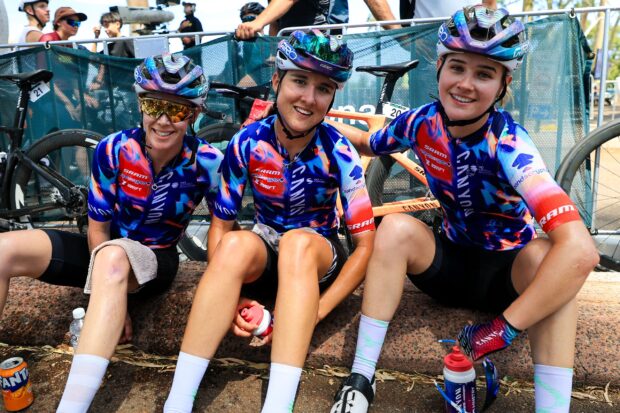 'Siempre puedes encontrar algunos vatios más para darle todo a la línea': Canyon-SRAM zondacrypto, superado en número, consigue un par de podios en el Campeonato Nacional de Australia