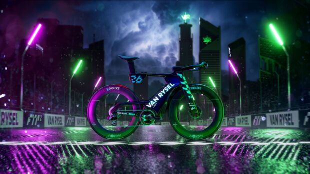 Zapatos inalámbricos y cabina de PlayStation: Van Rysel acaba de lanzar la bicicleta más loca de 2026, y solo estamos a dos semanas