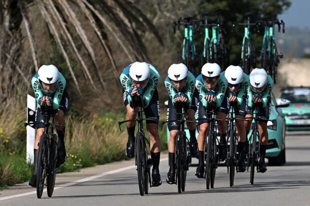 Kern Pharma in a 2026 team time trial