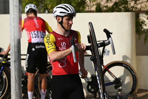 Damien Touzé during the 2026 Tour of Oman