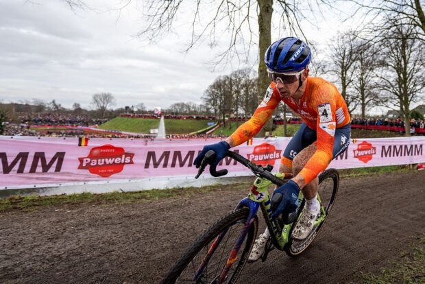 UCI Cyclo-cross World Championships: Lars van der Haar during his final race