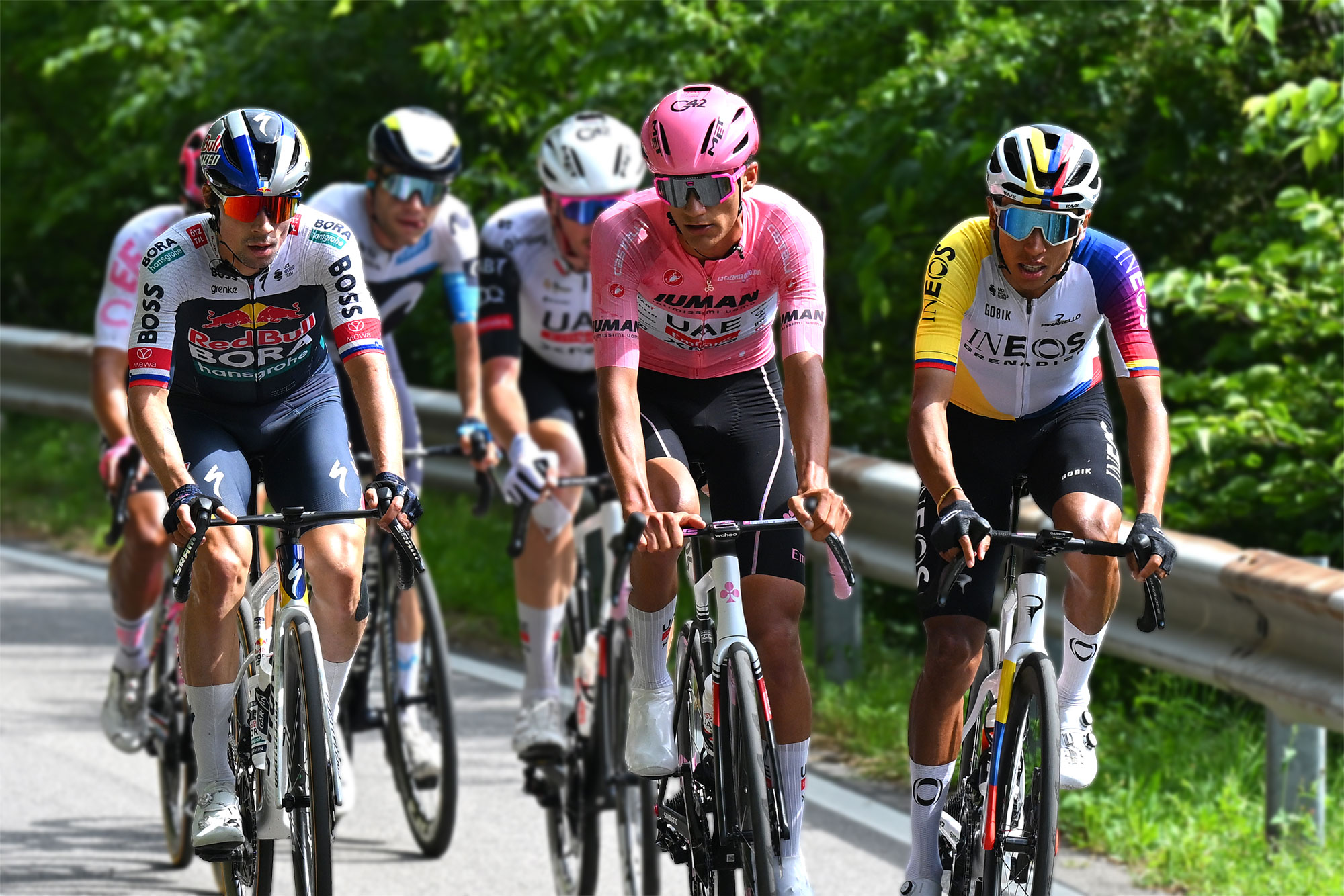 Primož Roglič, Isaac del Toro y Egan Bernal se encuentran entre nuestros corredores a seguir en la Tirreno-Adriático de este año.