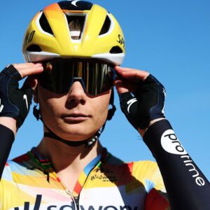 DEINZE, BELGIUM - MARCH 18: Lotte Kopecky of Belgium and Team SD Worx - Protime prior to the 7th Danilith Nokere Koerse 2026 - Women&amp;apos;s Elite a 133.3km one day race from Deinze to Nokere / #UCIWWT / on March 18, 2026 in Deinze, Belgium. (Photo by Rhode Van Elsen/Getty Images)