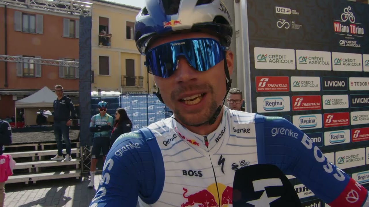 Primož Roglič - Entrevista al inicio - Milán - Torino 2026 - YouTube
