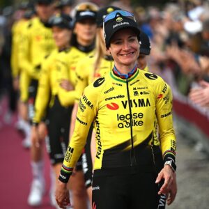 SIENA, ITALY - MARCH 06: Marianne Vos of Netherlands and Team Visma