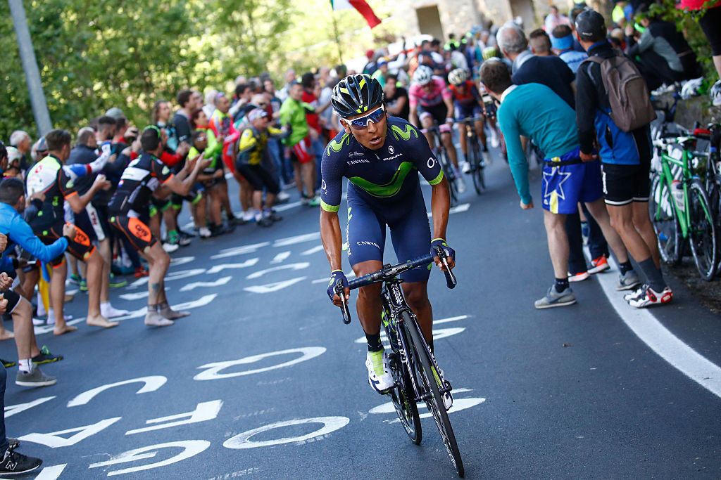 Nairo Quintana ataca en una etapa de montaña del Giro de Italia 2017