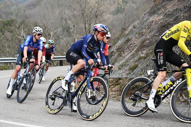 2026 Volta a Catalunya stage 1: Tom Pidcock during the race