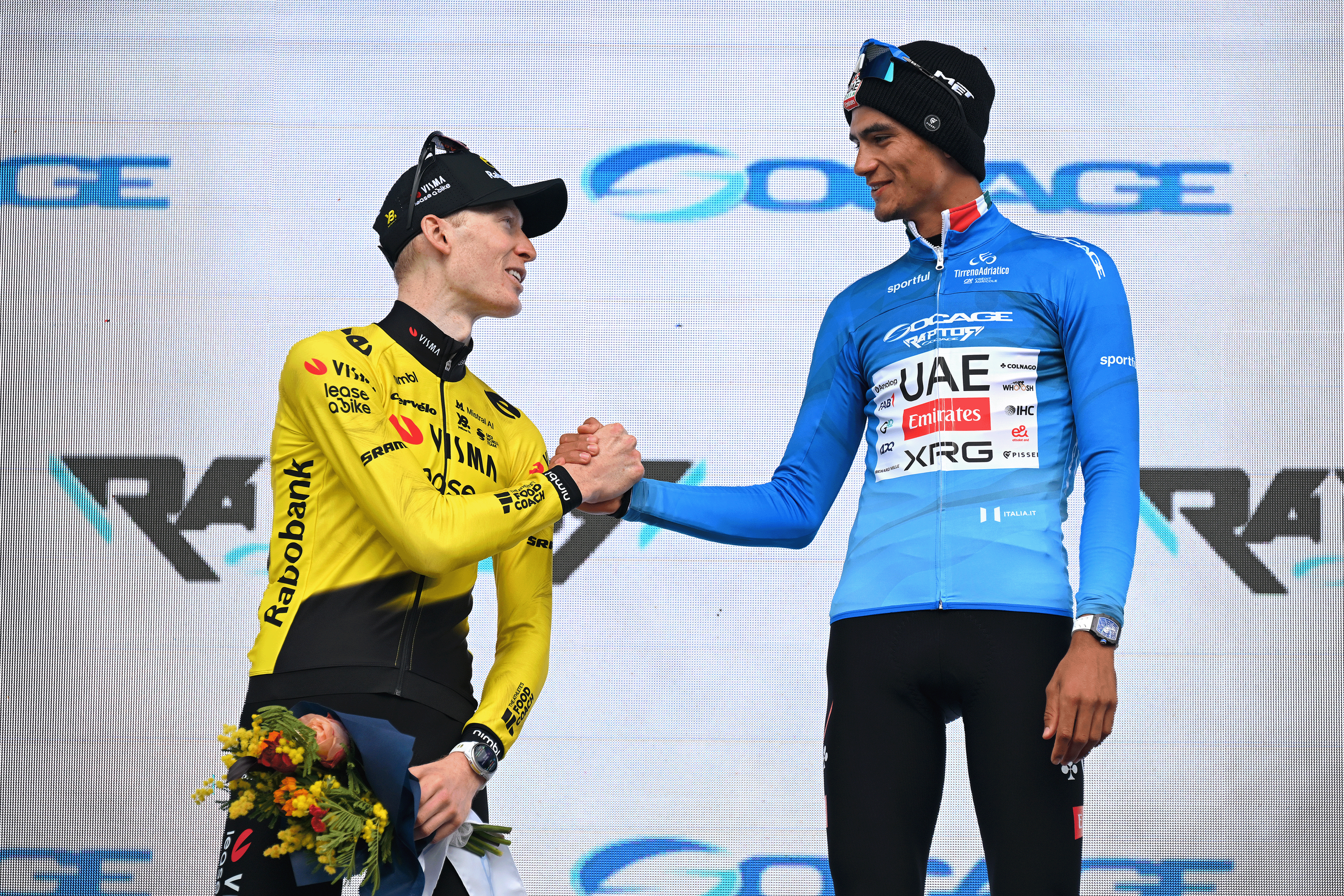'El primer sprint que gané en mi carrera': Matteo Jorgenson logra el segundo puesto en la general en Tirreno-Adriático, pero admite que 'Del Toro fue más fuerte en todo momento'