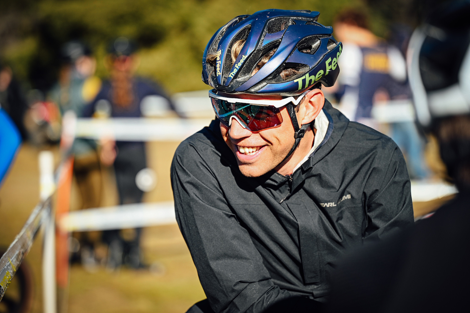 Brendan Johnston (Giant) en Devils Cardigan, que volvió a albergar el Campeonato Nacional AusCycling Gravel en 2024