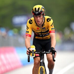 Rohan Dennis of Australia while in a competition in 2023