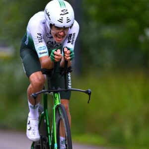 Jaume Guardeño during a race in 2024