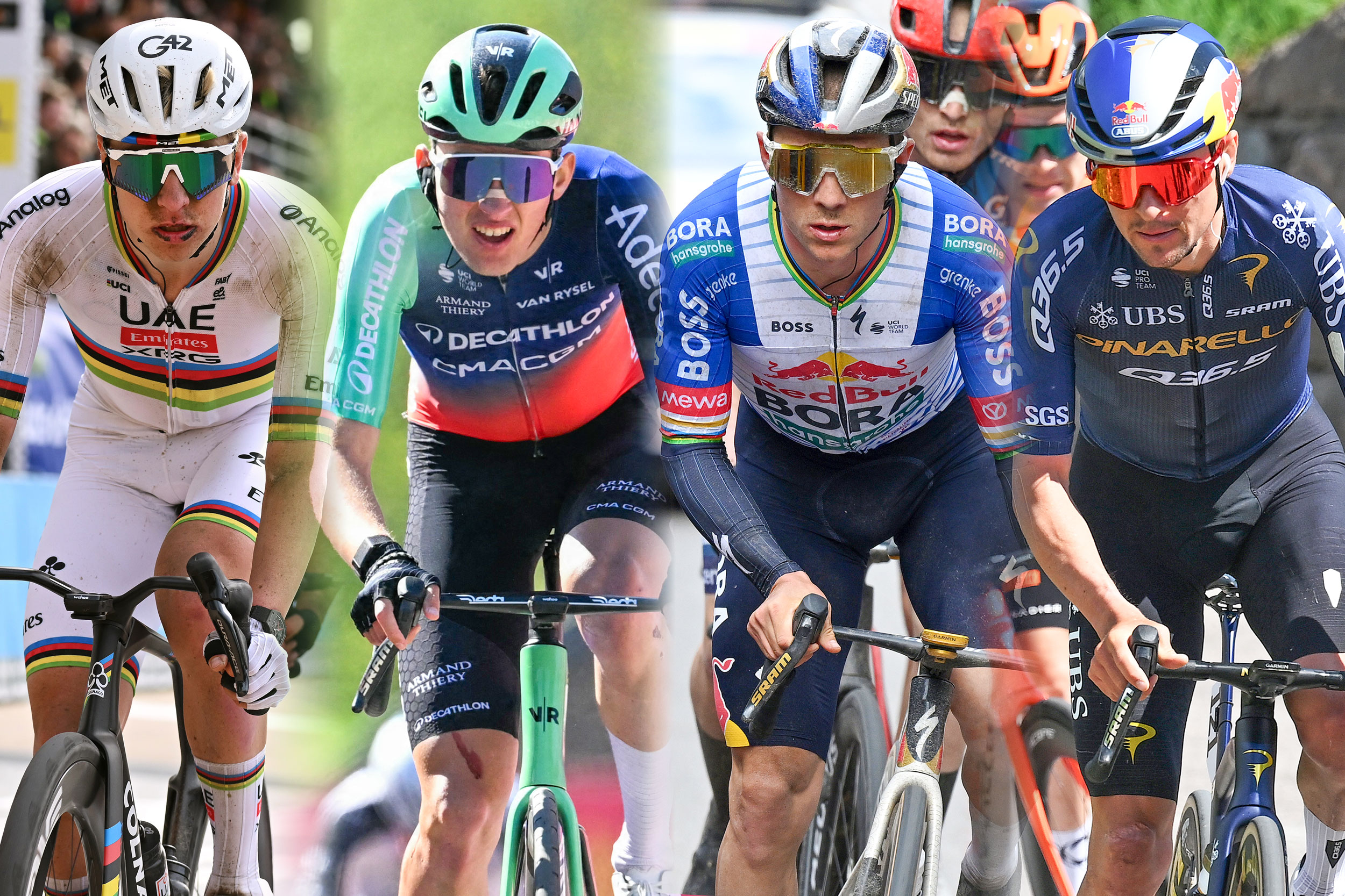 Tadej Pogačar, Paul Seixas, Remco Evenepoel y Tom Pidcock se encuentran entre los aspirantes a la Lieja-Bastogne-Lieja masculina de 2026