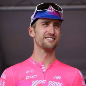 Taylor Phinney during his final season as a professional road racer in 2019