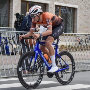 Milan Bral racing for Dovy Keukens-FCC Cycling Team in spring 2026