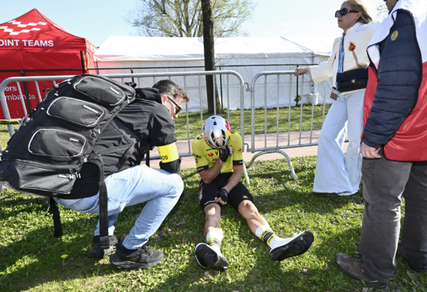 "Seguramente no volveremos a cometer el mismo error". ¿Podrán Wout van Aert y Visma vengarse en Dwars Door Vlaanderen un año después de un error táctico de tres contra uno?