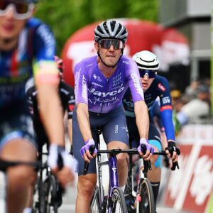 Ben O'Connor in action at the Tour of the Alps