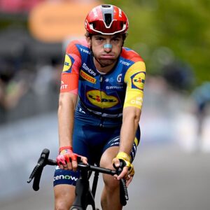 CORNO ALLE SCALE, ITALY - MAY 17: Giulio Ciccone of Italy and Team Lidl - Trek during the 109th Giro d&amp;apos;Italia 2026, Stage 9 a 184km stage from Cervia to Corno alle Scale 1469m / #UCIWT / on May 17, 2026 in Corno alle Scale, Italy. (Photo by Tim de Waele/Getty Images)