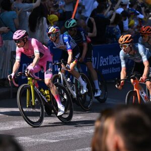 MILAN, ITALY - MAY 24: Jonas Vingegaard of Denmark and Team Visma