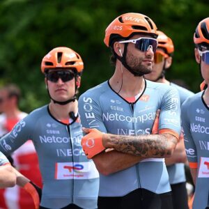 Filippo Ganna of Italy and Netcompany INEOS Cycling Team prior to the 109th Giro d'Italia