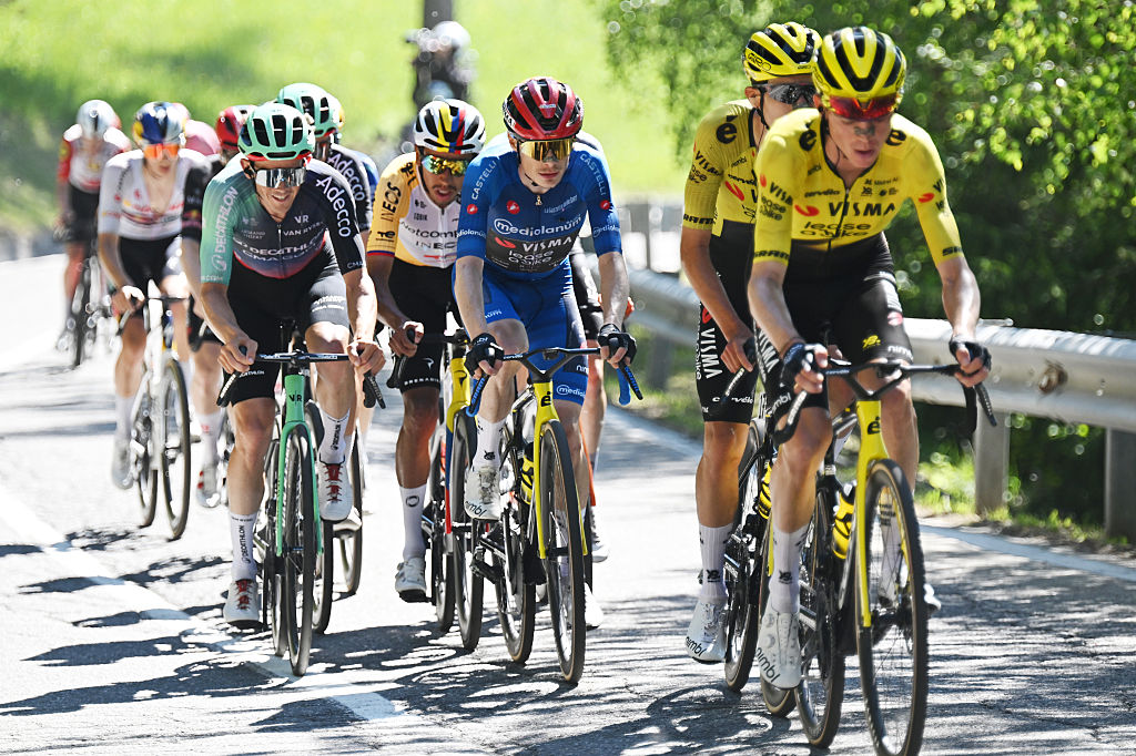 Giro de Italia 2026, etapa 14: Jonas Vingegaard antes de su decisivo ataque en alta montaña